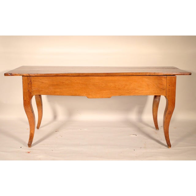 Antique Louis XV Style Provincial Fruit Wood Desk For Sale In Los Angeles - Image 6 of 11