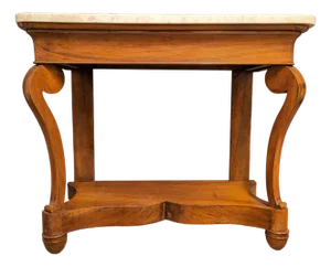 Louis Philippe Mahogany Console Table