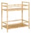 Wood Destin Natural Burl Designer Bar Cart For Sale - Image 7 of 7