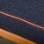 Scandinavian Daybed in Oak and Dark Blue Bouclé Fabric with Leather Accents, 1960s For Sale - Image 10 of 15