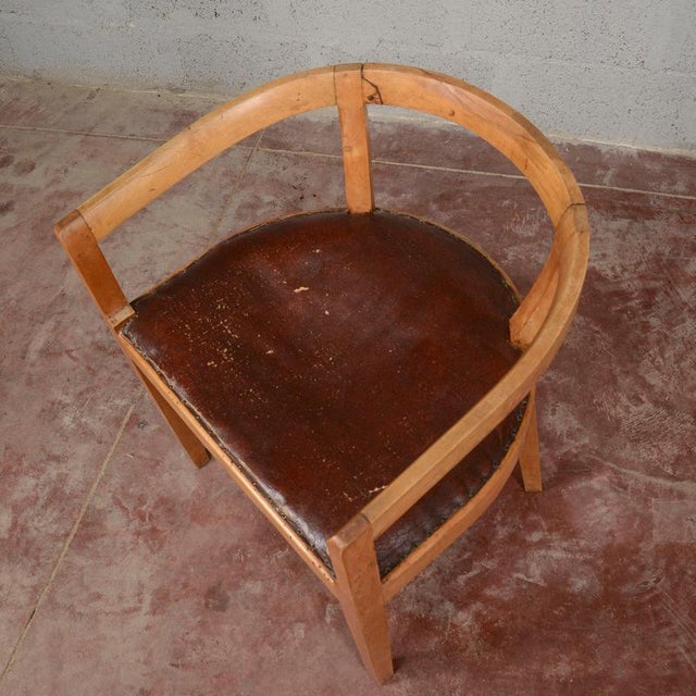 Art Deco Armchair with Deep Seat For Sale - Image 11 of 12