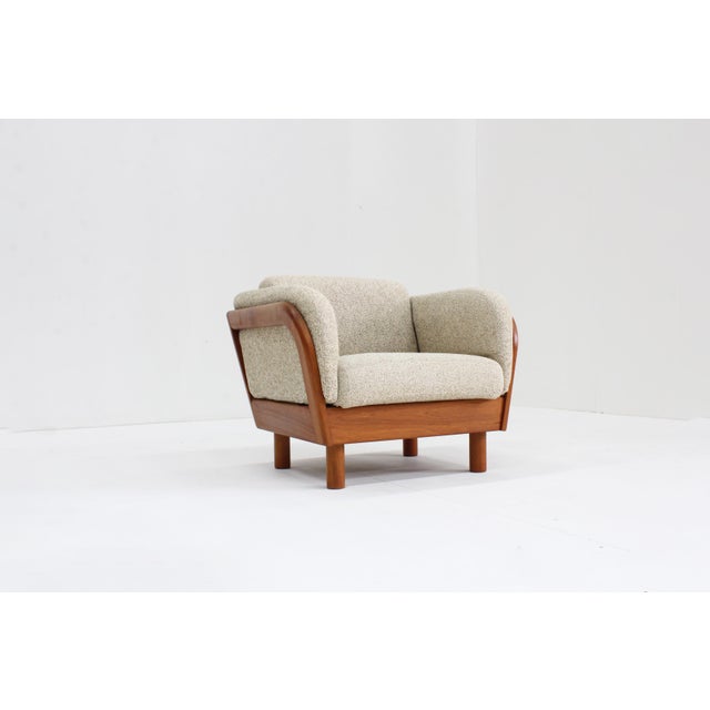 Wood Mid-Century Danish Teak Armchair by Olsen Laursen, 1960s For Sale - Image 7 of 9