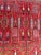 Red Antique Persian Bijar Garden Design Carpet, 7'6" X 9'5" For Sale - Image 8 of 12