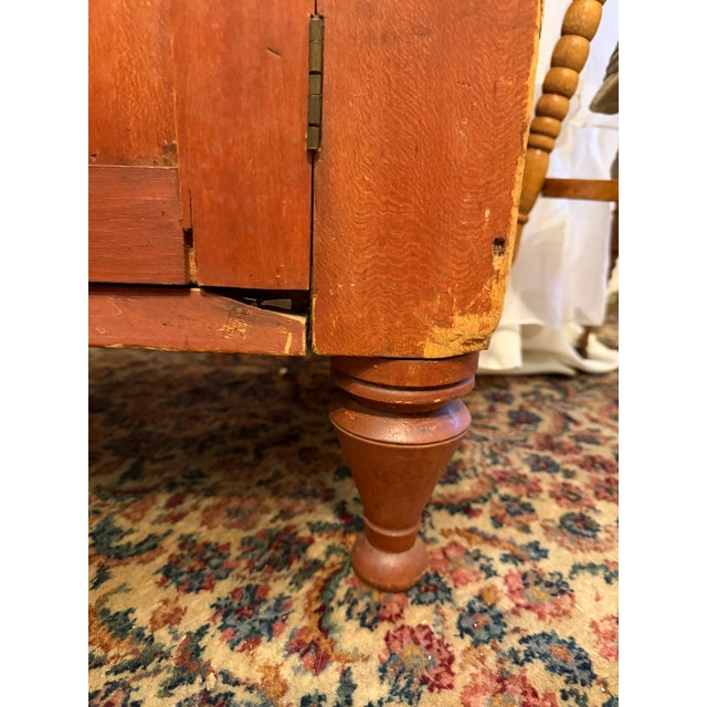 Mid 19th Century Antique Primitive Sideboard or Jelly Cabinet, 1800s For Sale - Image 5 of 11