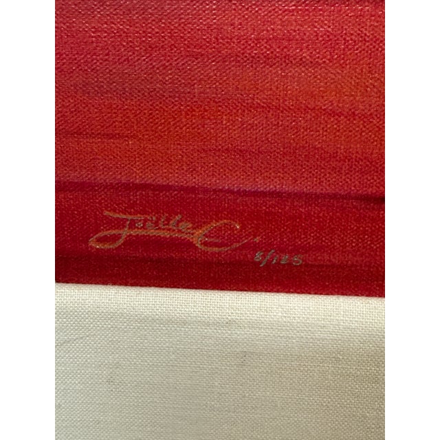 Tangerine Joelle C Oceans of Color Limited Art Print, Signed For Sale - Image 8 of 12
