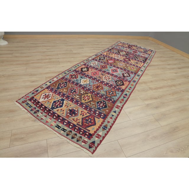 Size: 3.9 x 11.8 ft ( 120 x 360 cm) 47 x 141 inches Color: Organic Natural Dye ( Red,Blue,Green,Yellow ) Material: 100%...