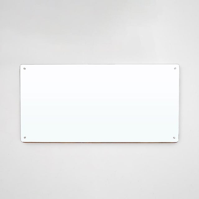 Mid-Century Modern Rectangular Wall Mirror, 1950s For Sale - Image 3 of 13