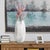 Silver Sivas Glass Vase with Silver Accents- Short For Sale - Image 8 of 9