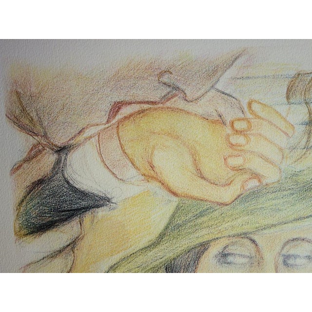 Modern Pierre Klossowski, Tête de Roberte, Lithograph For Sale - Image 3 of 8