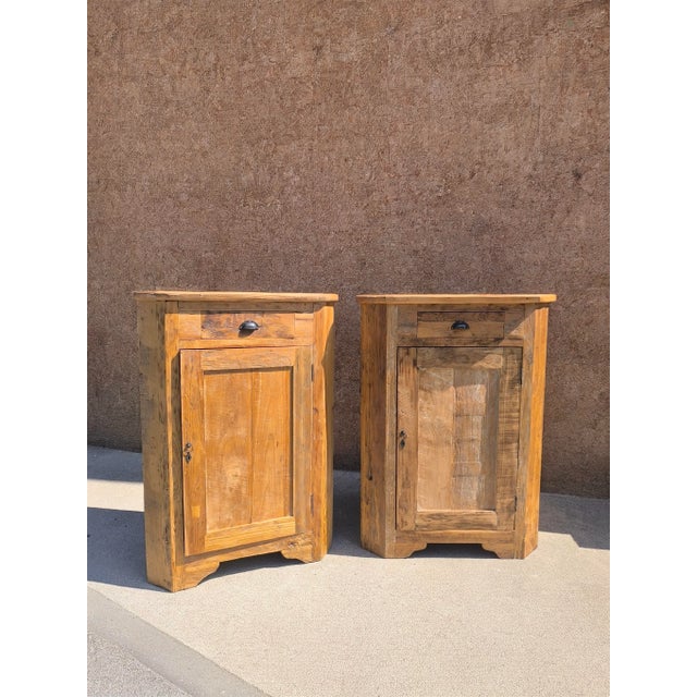 1980s Corner Cabinets, 1980s, Set of 2 For Sale - Image 5 of 6