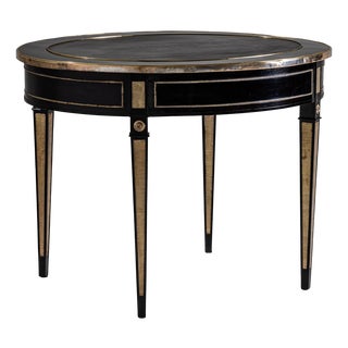 19th Century Ebonized oval Desk For Sale