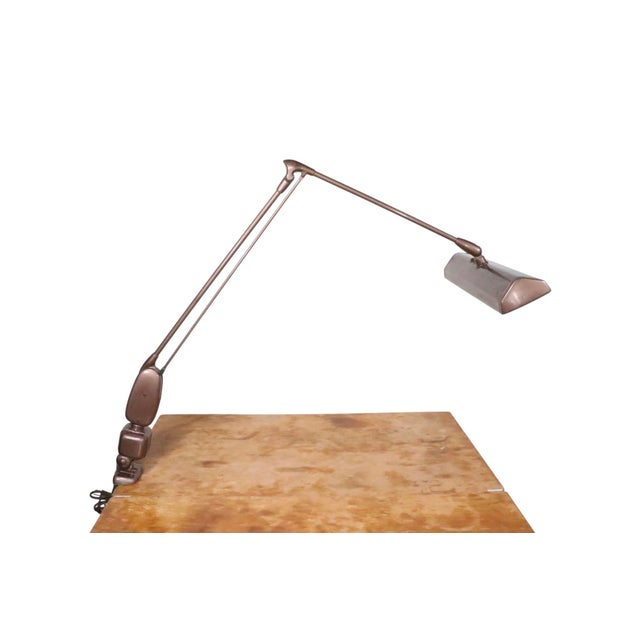 Mid 20th Century Adjustable Flex Arm Task Lamp by Dazor For Sale In New York - Image 6 of 14