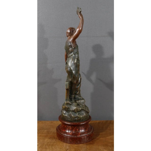 Le Travail Regula Figure, Early 20th Century For Sale - Image 11 of 13