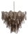 Jamie Young Magnolia 10-Light Quartz Glass Chandelier For Sale