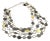 Gurhan Contour Sterling & 24k Gold Multi-Strand Necklace For Sale