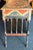 American Rare Folk Art Side Table With Hand Painted Geometric Designs For Sale - Image 3 of 9