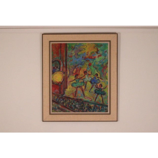 Nathan Gutman, Dance, 1960s, Oil on Canvas, Framed For Sale - Image 5 of 18