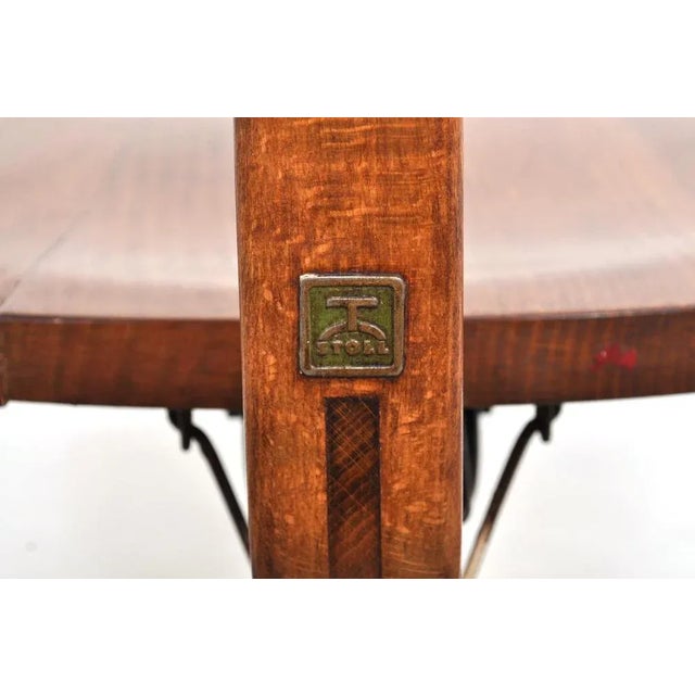 Vintage Desk Chair on Wheels by Albert Stoll for Stoll Giroflex, 1930s For Sale - Image 3 of 13