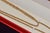 Metal Late 20th Century Estate Italian 14k Two-Tone Gold Twisted Rope Chain Unisex Necklace – 30.25 Inches For Sale - Image 7 of 10