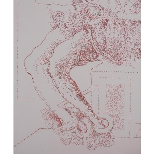 Popovic Ljuba, And the Major of Immensity, Engraving For Sale - Image 5 of 10