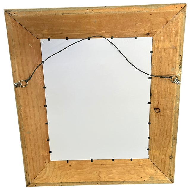 1935 “French Room” Signed Watercolor Interior Painting in Gilt-Trimmed Wood Frame For Sale - Image 10 of 10