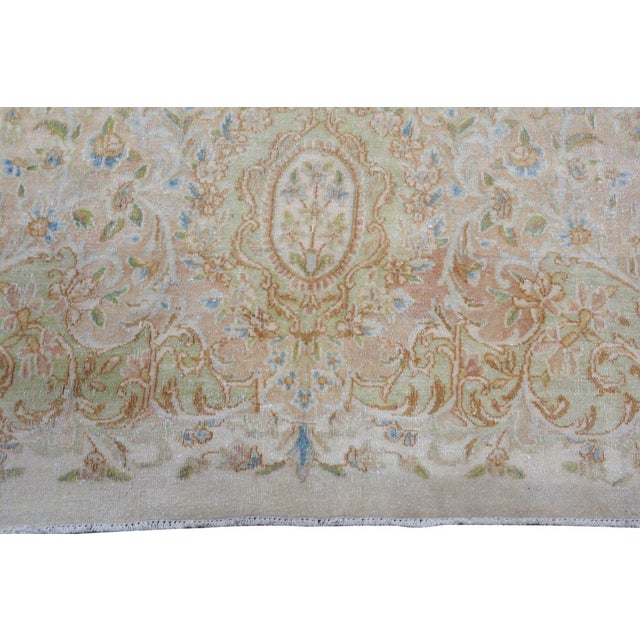 Vintage Turkish Anatolian Professional Hand Knotted Wool Rug, 12'6x22'1 For Sale - Image 4 of 5