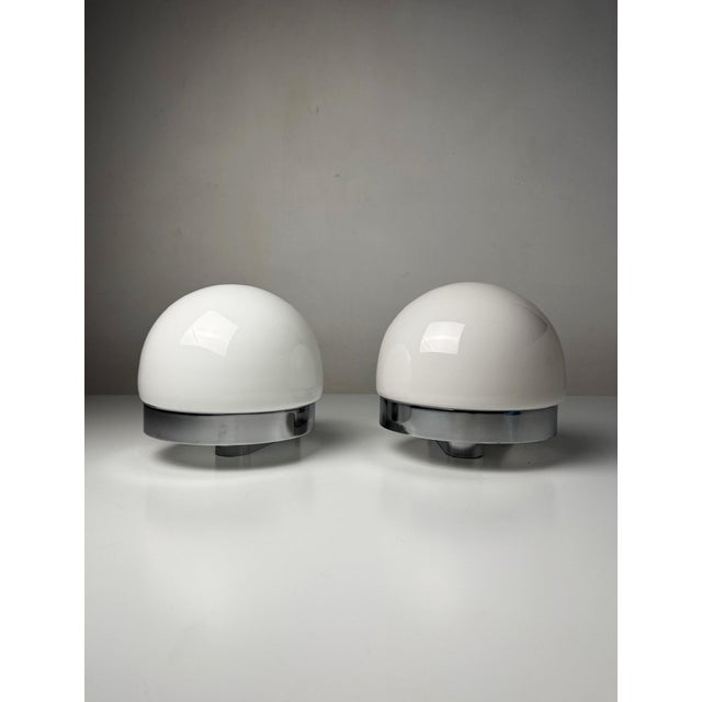 Mid-Century Modern Spanish Wall Lamps by André Ricard, 1970s, Set of 2 For Sale - Image 3 of 12