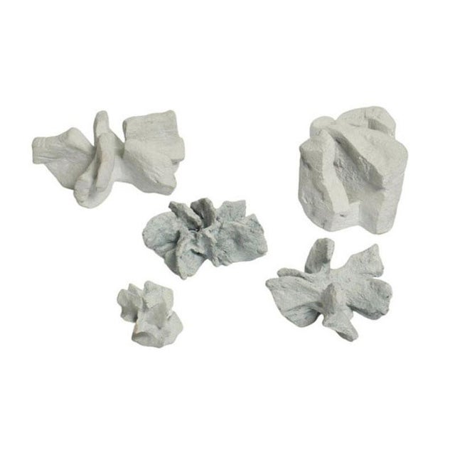 White Rock Sculpture Group in Ceramic by Bryan Blow, 1970s, Set of 5 For Sale - Image 14 of 14