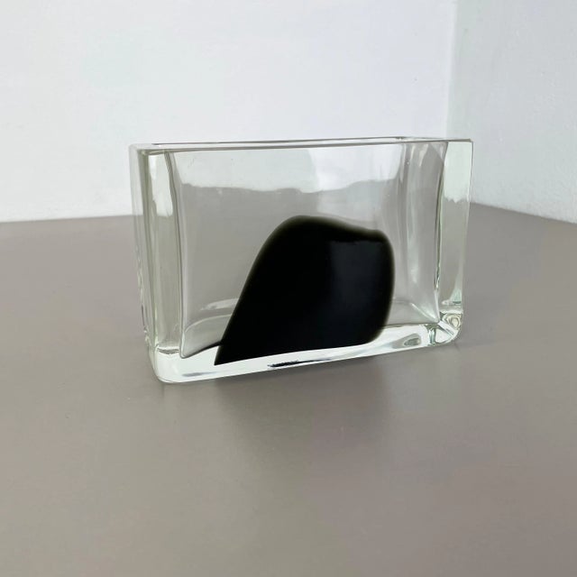 Large Murano Glass Vase by Antonio da Ros for Cenedese, 1970 For Sale - Image 4 of 18