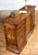 Handcrafted in Italy from walnut, this sideboard features a distinctive starburst inlay design across the center door and...