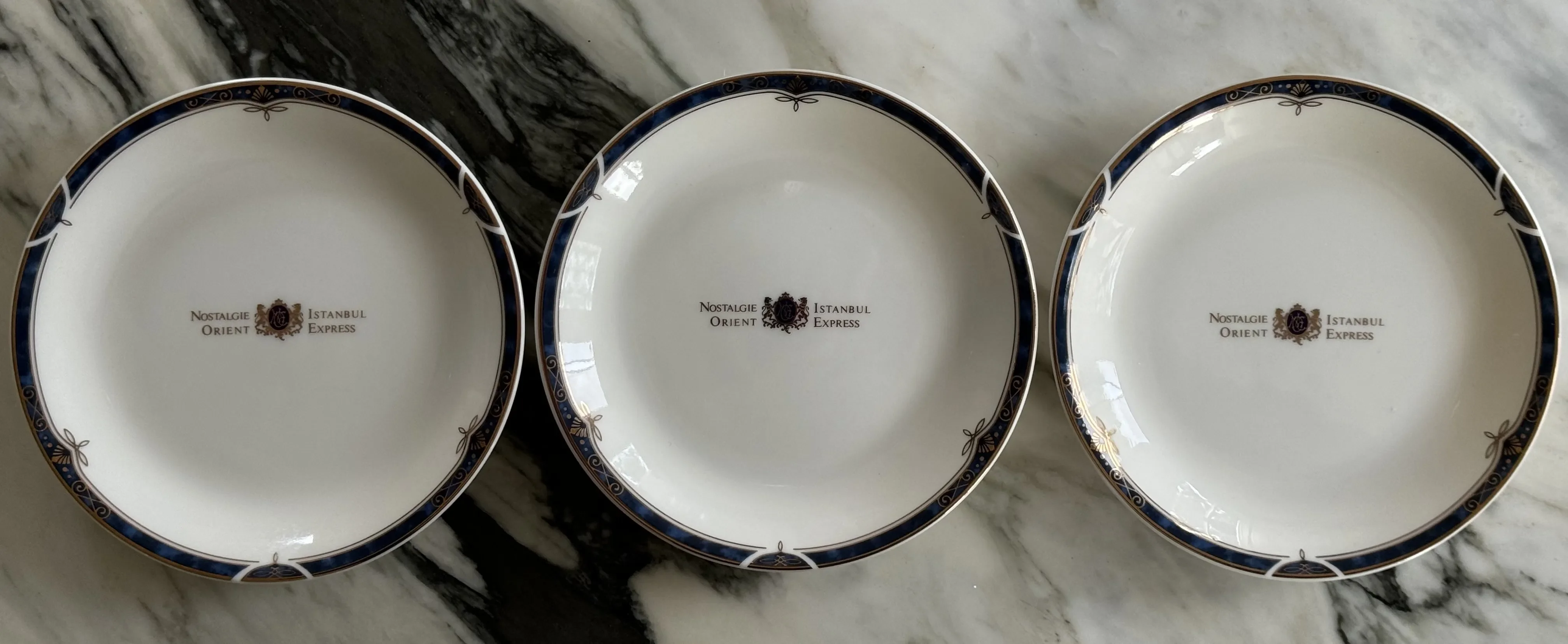 Vintage Orient Express Dessert Plate | Chairish
