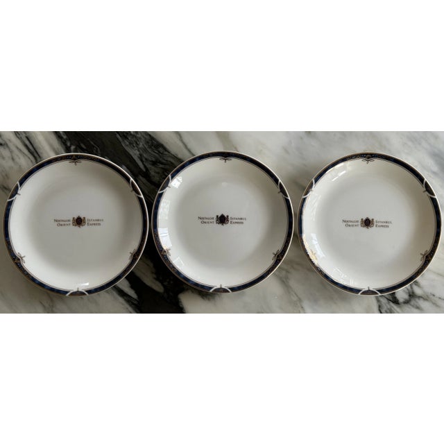 Fine china by Momoyama Japan. Here is a vintage plate from the inimitable luxury land travel line, the Orient Express....