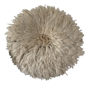 African Juju Feather Headdress