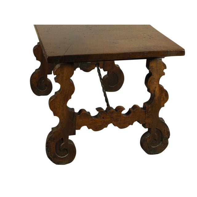 Baroque 17th-C. Spanish Baroque Low Table For Sale - Image 3 of 6