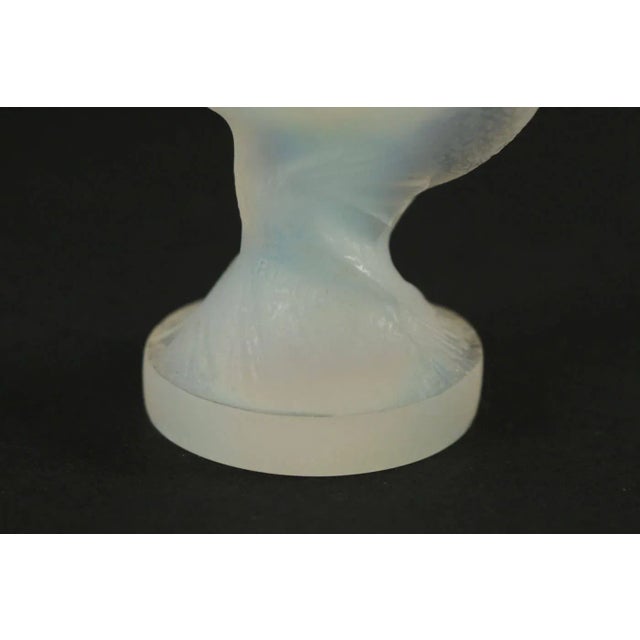 Art Deco French Opalescent Glass Mermaid Car Mascot Sculpture by René Lalique, 1920s For Sale - Image 6 of 7