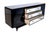 Art Deco Black High-Gloss Lacquered Sideboard with Mirrored Drawers, 1930s For Sale - Image 3 of 9