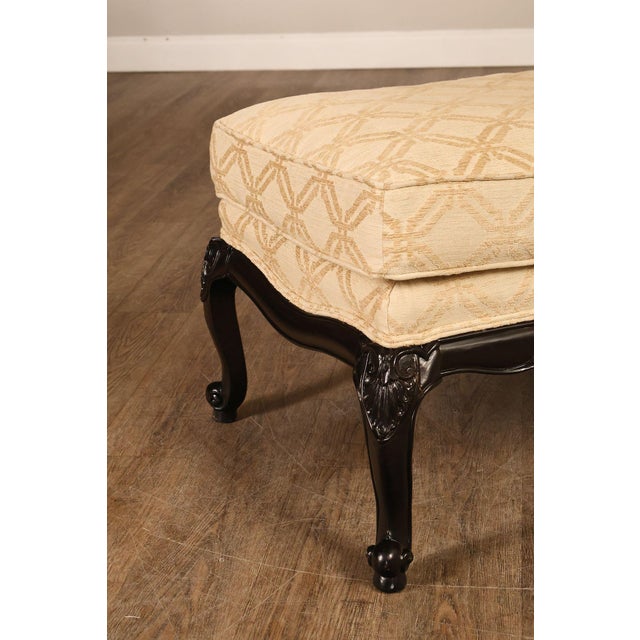 2000 - 2009 Lane Venture French Louis XV Style Ottoman For Sale - Image 5 of 18