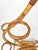 Rattan & Bamboo Flower Stand Plant Holder, Italy, 1960s For Sale - Image 8 of 12