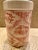 Vintage Labrazel 3 Piece Toile Bath Set in Red Toile, Made in Italy, Includes Cup, Soap Dispenser and Cotton Jar For Sale - Image 4 of 9