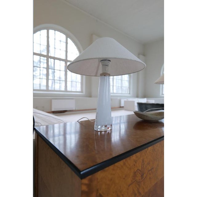 Mid-Century Table Lamps attributed to Carl Fagerlund for Orrefors Sweden RD, 1960s, Set of 2 For Sale - Image 6 of 18