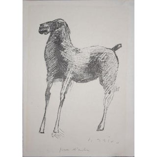 Marino Marini, Horse-1, 1948, Lithograph For Sale