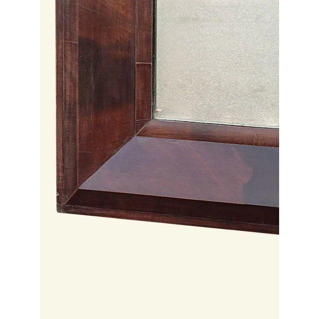 American Empire Flame Mahogany Mirror Beautiful American Empire mirror crafted from stunning flame mahogany, showcasing...