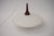 Mid-Century Modern Danish UFO Lamp in Opal Glass and Teak, 1960s For Sale - Image 9 of 15