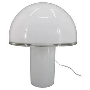Murano Glass Mushroom Table Lamp, Italy, 1990s