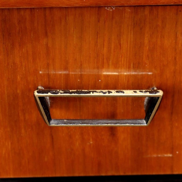 Metal & Brass Mobile Sideboard, 1960s For Sale - Image 9 of 15