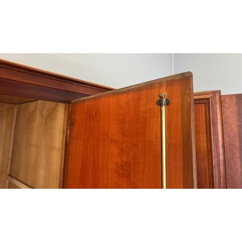 Wardrobe Vintage French Louis Xvi Style Five Door Carved Armoire Lot 4845 For Sale - Image 11 of 13