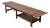 1960's Walnut and Caned Lane Altavista Coffee Table For Sale