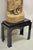 Wood Vintage Burmese Carved Wood Oriental Large Figural Statue Sculpture on Base For Sale - Image 7 of 12