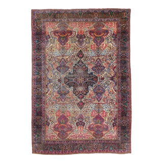 Antique Persian Yazd Rug, 11'11 X 17'04 For Sale