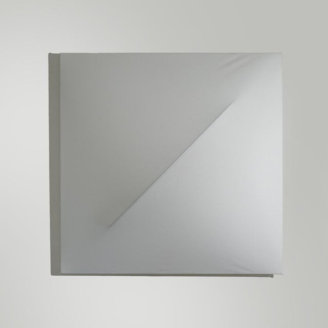 Metal Square Saori Wall or Ceiling Lamp by Kazuhide Takahama for Sirrah, 1970s For Sale - Image 7 of 13